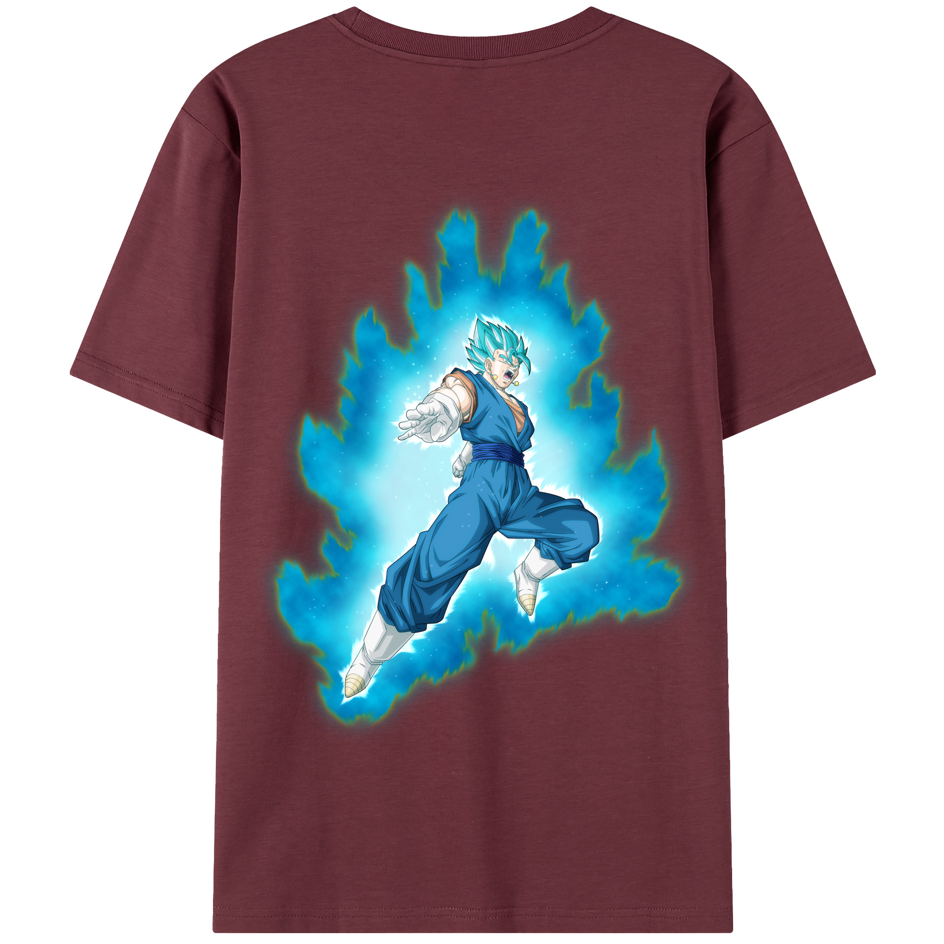 （画像用） ドラゴンボール ベジット DRAGON BALL Vegetto 綿100％半袖Tシャツ（背面プリント）